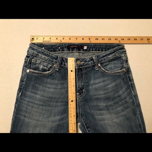 👖Vigoss Flare Jeans Size 7 - Picture 2 of 7
